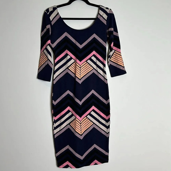 Xhilaration Print Bodycon Dress - Picture 2 of 11